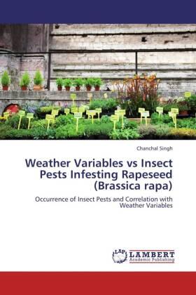 Singh |  Weather Variables vs Insect Pests Infesting Rapeseed (Brassica rapa) | Buch |  Sack Fachmedien