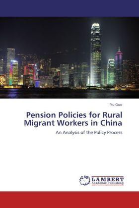 Guo |  Pension Policies for Rural Migrant Workers in China | Buch |  Sack Fachmedien