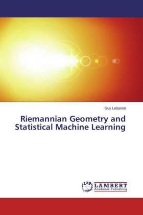 Lebanon |  Riemannian Geometry and Statistical Machine Learning | Buch |  Sack Fachmedien