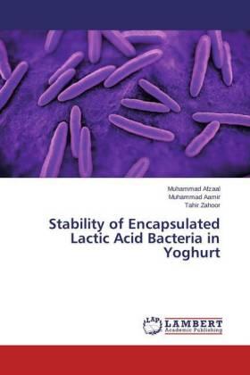 Afzaal / Aamir / Zahoor |  Stability of Encapsulated Lactic Acid Bacteria in Yoghurt | Buch |  Sack Fachmedien