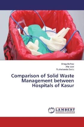 Naz / Iqbal / Sadiq |  Comparison of Solid Waste Management between Hospitals of Kasur | Buch |  Sack Fachmedien