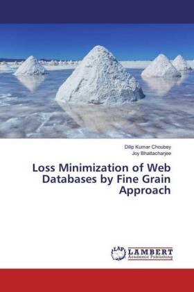 Choubey / Bhattacharjee |  Loss Minimization of Web Databases by Fine Grain Approach | Buch |  Sack Fachmedien