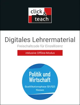 Benzmann / Ringe / Tschirner |  Politik u. Wirtschaft HE click & teach Q1/Q2 Box | Sonstiges |  Sack Fachmedien