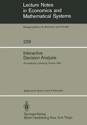 Grauer / Wierzbicki |  Interactive Decision Analysis | eBook | Sack Fachmedien