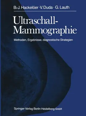 Hackelöer / Duda / Lauth |  Ultraschall-Mammographie | Buch |  Sack Fachmedien