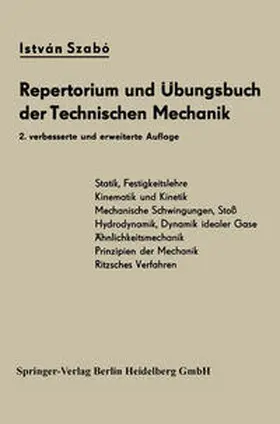 Szabo |  Repertorium und Übungsbuch der Technischen Mechanik | eBook | Sack Fachmedien