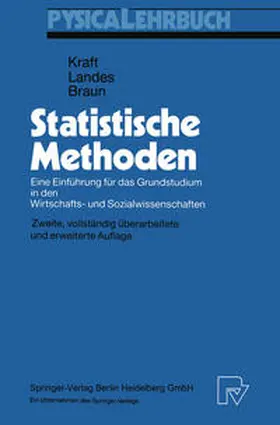 Kraft / Landes / Braun |  Statistische Methoden | eBook | Sack Fachmedien