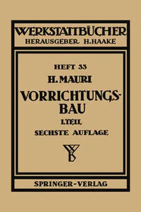 Mauri |  Der Vorrichtungsbau | eBook | Sack Fachmedien