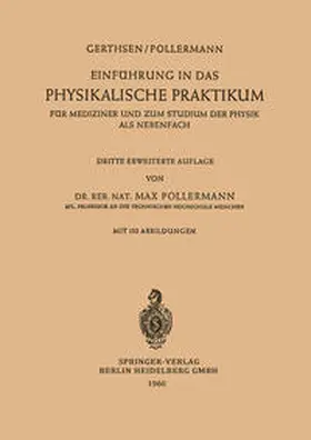 Gerthsen / Pollermann |  Einführung in das Physikalische Praktikum | eBook | Sack Fachmedien