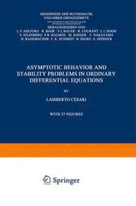 Cesari |  Asymptotic Behavior and Stability Problems in Ordinary Differential Equations | eBook | Sack Fachmedien