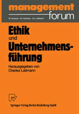 Lattmann |  Ethik und Unternehmensführung | eBook | Sack Fachmedien