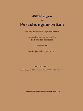  Mitteilungen über Forschungsarbeiten | Buch |  Sack Fachmedien