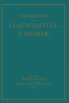 Bleyer / Souci |  Wasser und Luft | Buch |  Sack Fachmedien