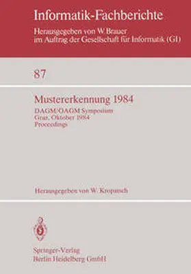 Kropatsch |  Mustererkennung 1984 | eBook | Sack Fachmedien
