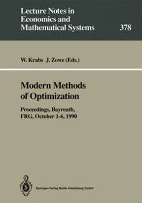 Krabs / Zowe | Modern Methods of Optimization | E-Book | www2.sack.de