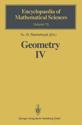 Reshetnyak |  Geometry IV | eBook | Sack Fachmedien