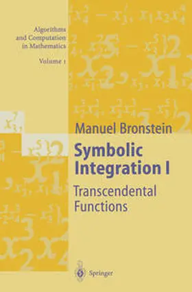Bronstein |  Symbolic Integration I | eBook | Sack Fachmedien