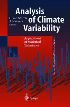 Storch / Navarra | Analysis of Climate Variability | E-Book | sack.de