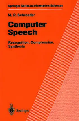 Schroeder |  Computer Speech | eBook | Sack Fachmedien