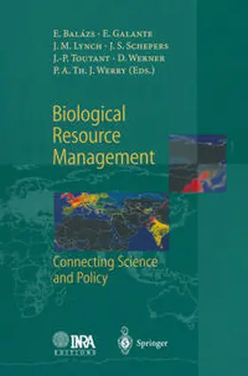 Balazs / Galante / Lynch |  Biological Resource Management Connecting Science and Policy | eBook | Sack Fachmedien