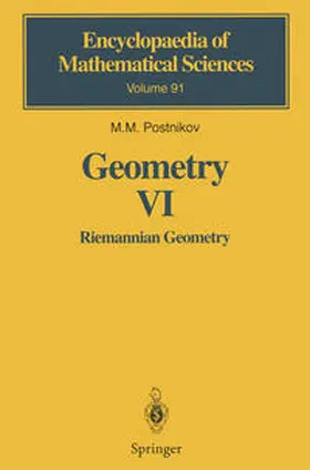 Postnikov | Geometry VI | E-Book | sack.de