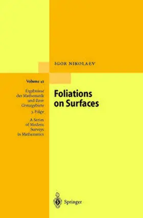 Nikolaev | Foliations on Surfaces | E-Book | sack.de