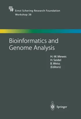 Mewes / Weiss / Seidel |  Bioinformatics and Genome Analysis | Buch |  Sack Fachmedien