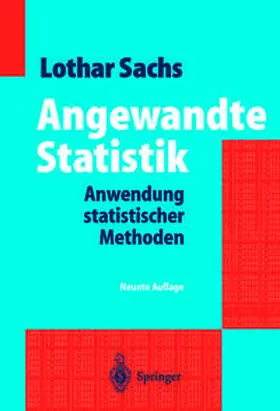 Sachs |  Angewandte Statistik | eBook | Sack Fachmedien