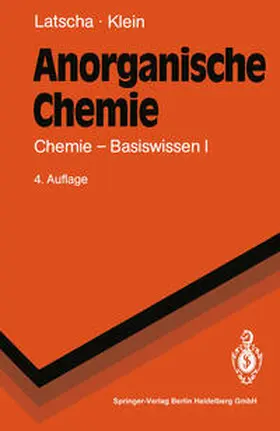 Latscha / Klein |  Anorganische Chemie | eBook | Sack Fachmedien