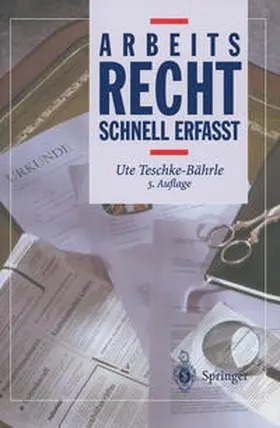 Teschke-Bährle |  Arbeitsrecht - Schnell erfasst | eBook | Sack Fachmedien