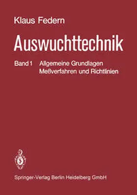 Federn |  Auswuchttechnik | eBook | Sack Fachmedien