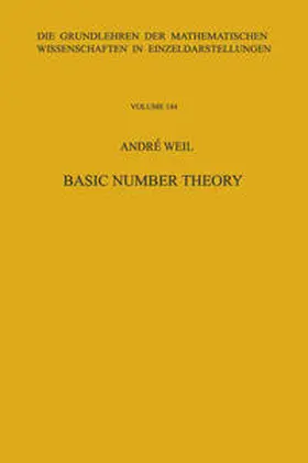 Weil |  Basic Number Theory. | eBook | Sack Fachmedien