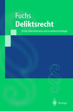 Fuchs |  Deliktsrecht | eBook | Sack Fachmedien