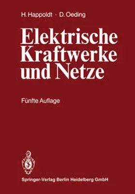 Happoldt / Oeding |  Elektrische Kraftwerke und Netze | eBook | Sack Fachmedien