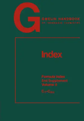Velic / Warncke / Bohrer |  Index Formula Index | eBook | Sack Fachmedien