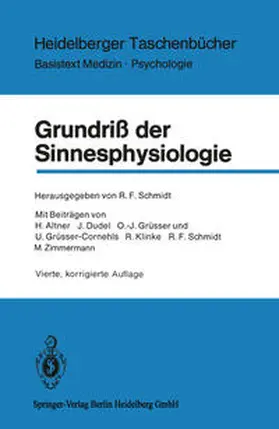 Schmidt |  Grundriß der Sinnesphysiologie | eBook | Sack Fachmedien