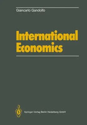Gandolfo |  International Economics | eBook | Sack Fachmedien