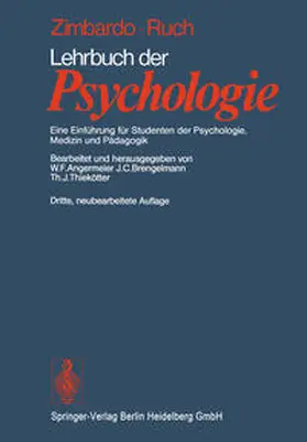 Zimbardo / Angermeier / Brengelmann |  Lehrbuch der Psychologie | eBook | Sack Fachmedien