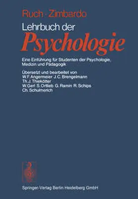 Ruch / Zimbardo |  Lehrbuch der Psychologie | eBook | Sack Fachmedien