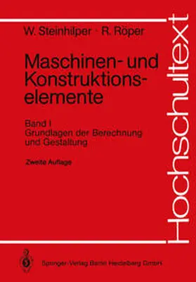 Steinhilper / Röper |  Maschinen- und Konstruktionselemente | eBook | Sack Fachmedien