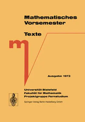 Richter |  Mathematisches Vorsemester | eBook | Sack Fachmedien