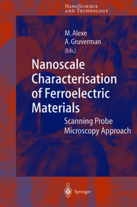 Alexe / Gruverman |  Nanoscale Characterisation of Ferroelectric Materials | eBook | Sack Fachmedien