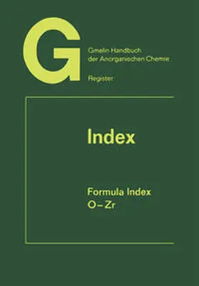 Warncke |  Index Formula Index | eBook | Sack Fachmedien