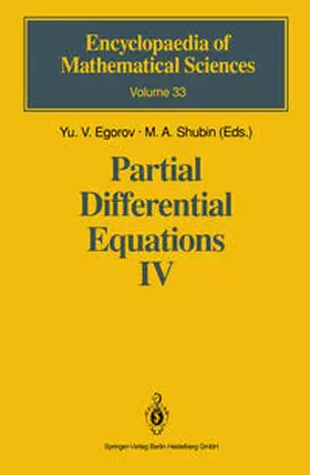 Egorov / Shubin |  Partial Differential Equations IV | eBook | Sack Fachmedien