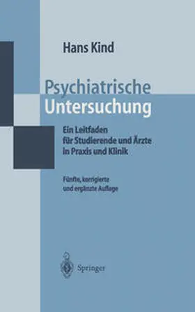 Kind |  Psychiatrische Untersuchung | eBook | Sack Fachmedien