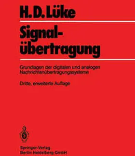 Lüke |  Signalübertragung | eBook | Sack Fachmedien