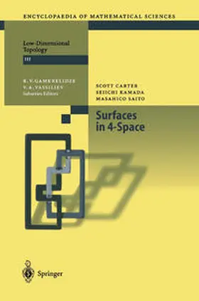 Carter / Kamada / Saito |  Surfaces in 4-Space | eBook | Sack Fachmedien