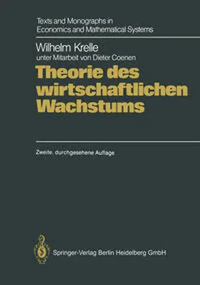 Krelle |  Theorie des wirtschaftlichen Wachstums | eBook | Sack Fachmedien