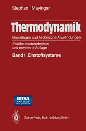 Stephan / Mayinger |  Thermodynamik. Grundlagen und technische Anwendungen | eBook | Sack Fachmedien