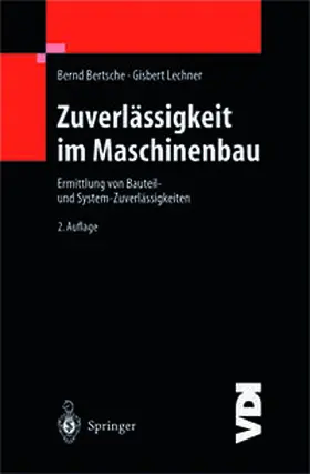 Bertsche / Lechner |  Zuverlässigkeit im Maschinenbau | eBook | Sack Fachmedien